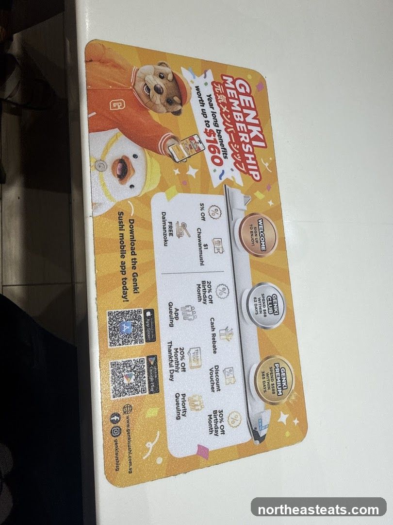 Genki Sushi Membership Promotion