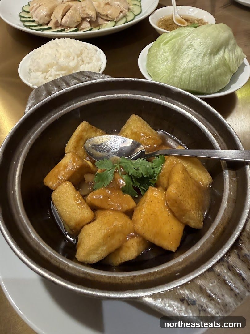 Tofu Dish with Sides