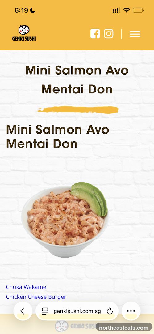 Mini Salmon Avo Mentai Don