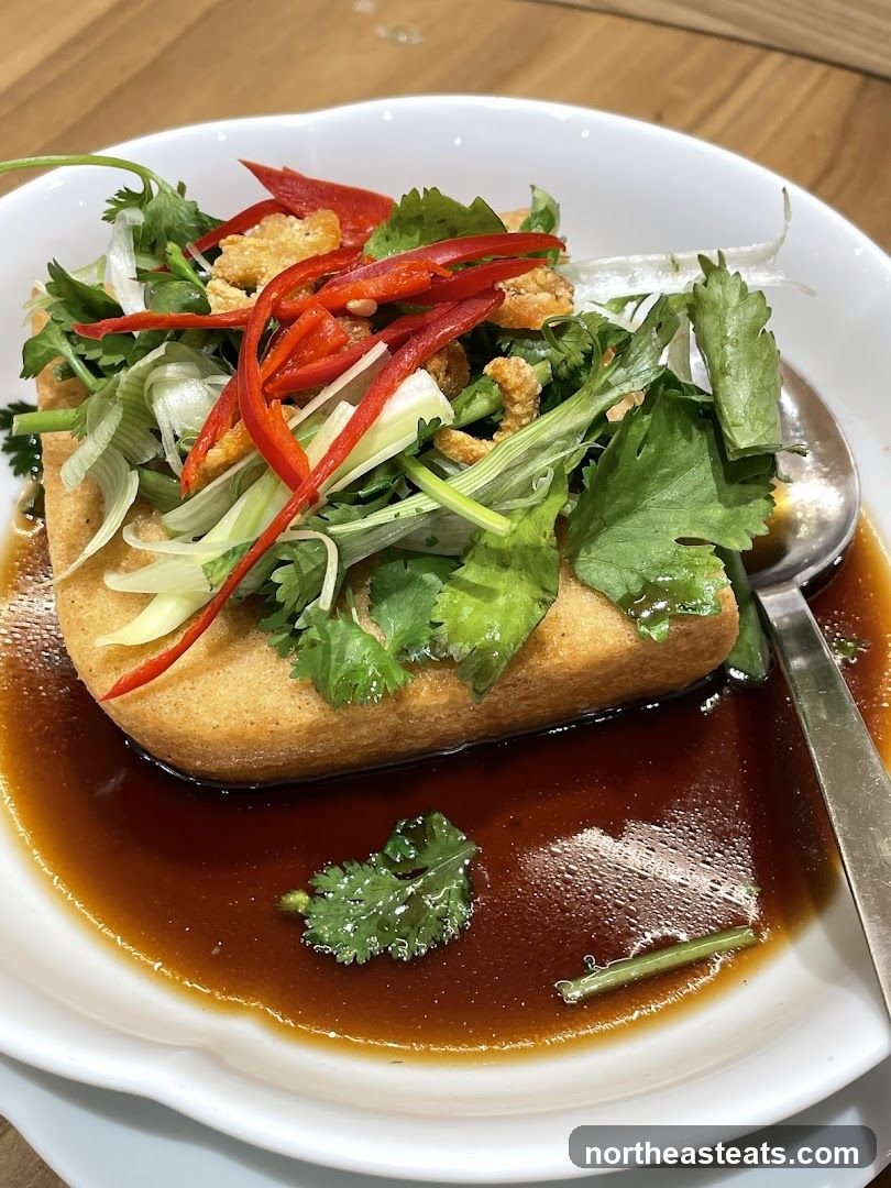 Fried Tofu with Sauce