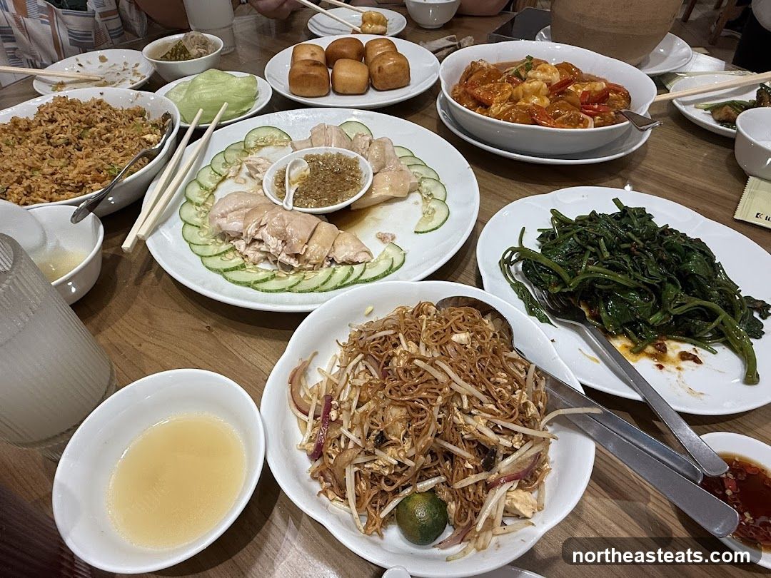 Table with Assorted Dishes