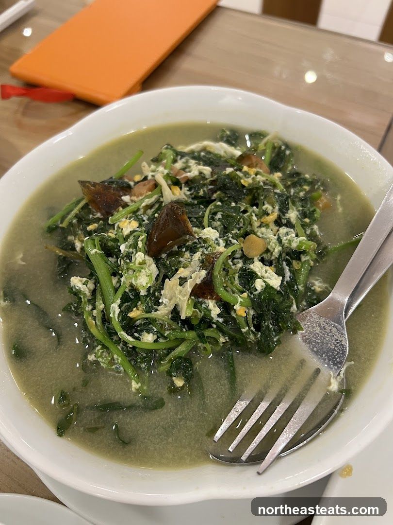 Vegetable and Egg Soup