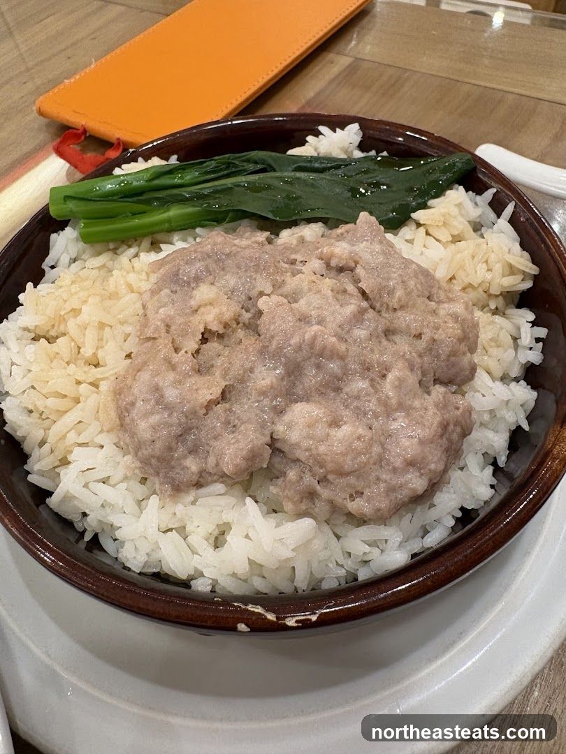 Steamed Pork with Rice