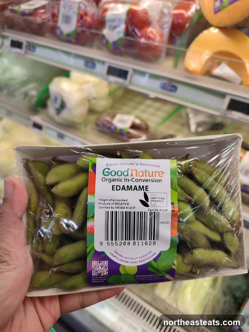 Packaged Edamame