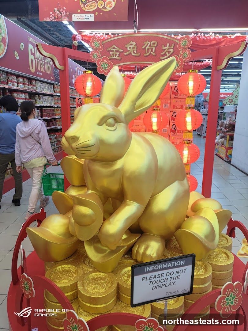 Chinese New Year Rabbit Display