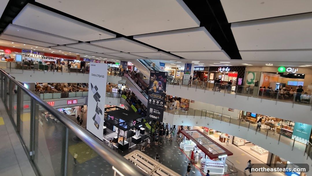 Busy Shopping Mall Interior