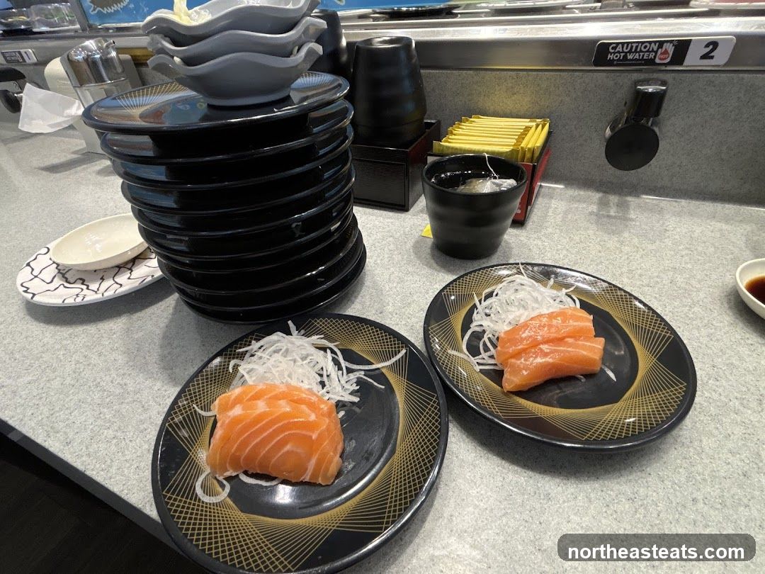 Salmon Sashimi Plates