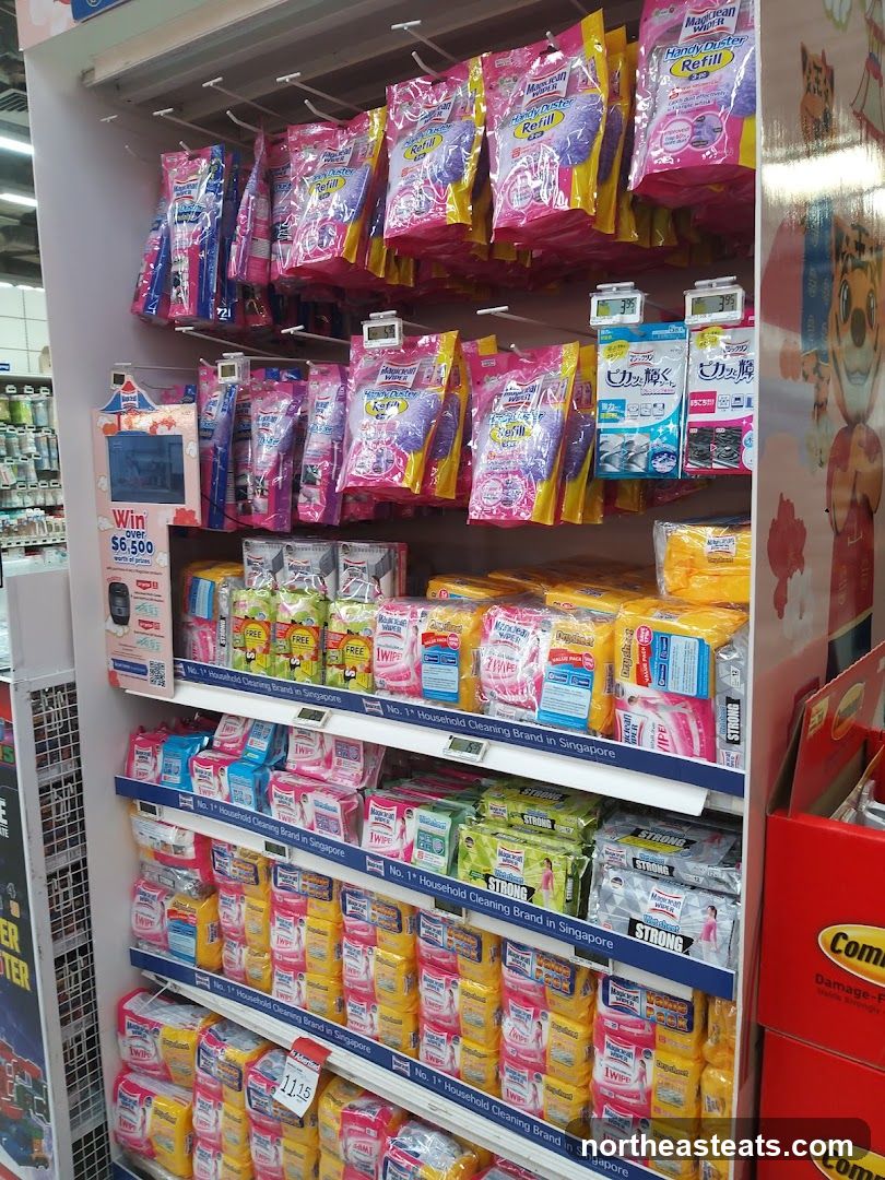 Household Cleaning Products Display