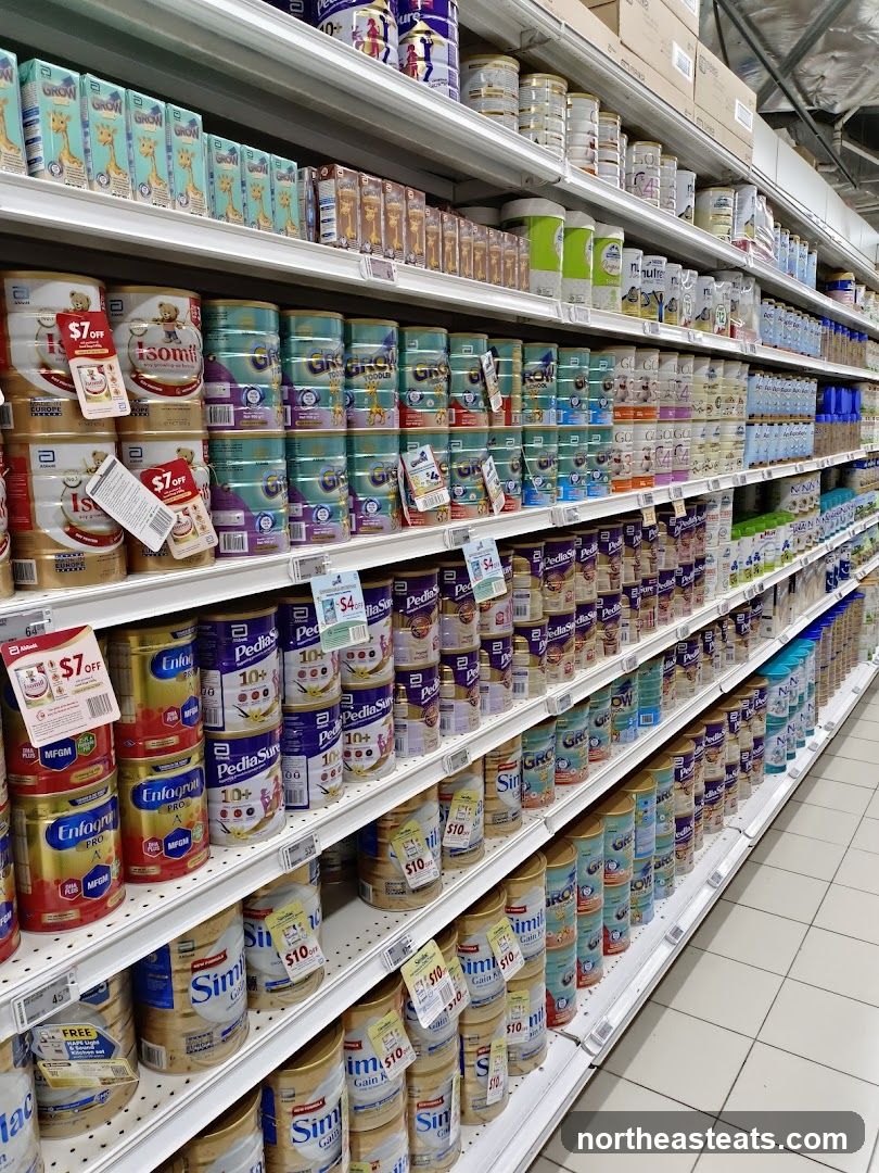 Baby Formula Aisle