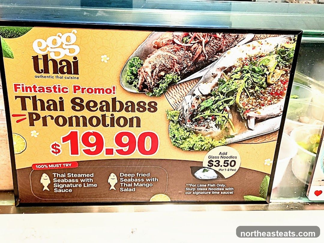 Thai Seabass Promotion