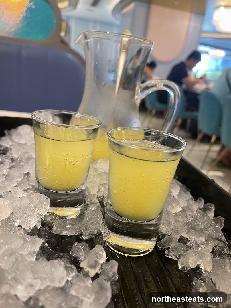 Yellow Shots on Ice