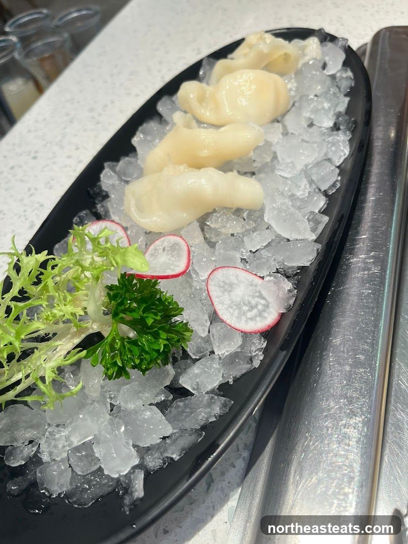 Scallops on Ice