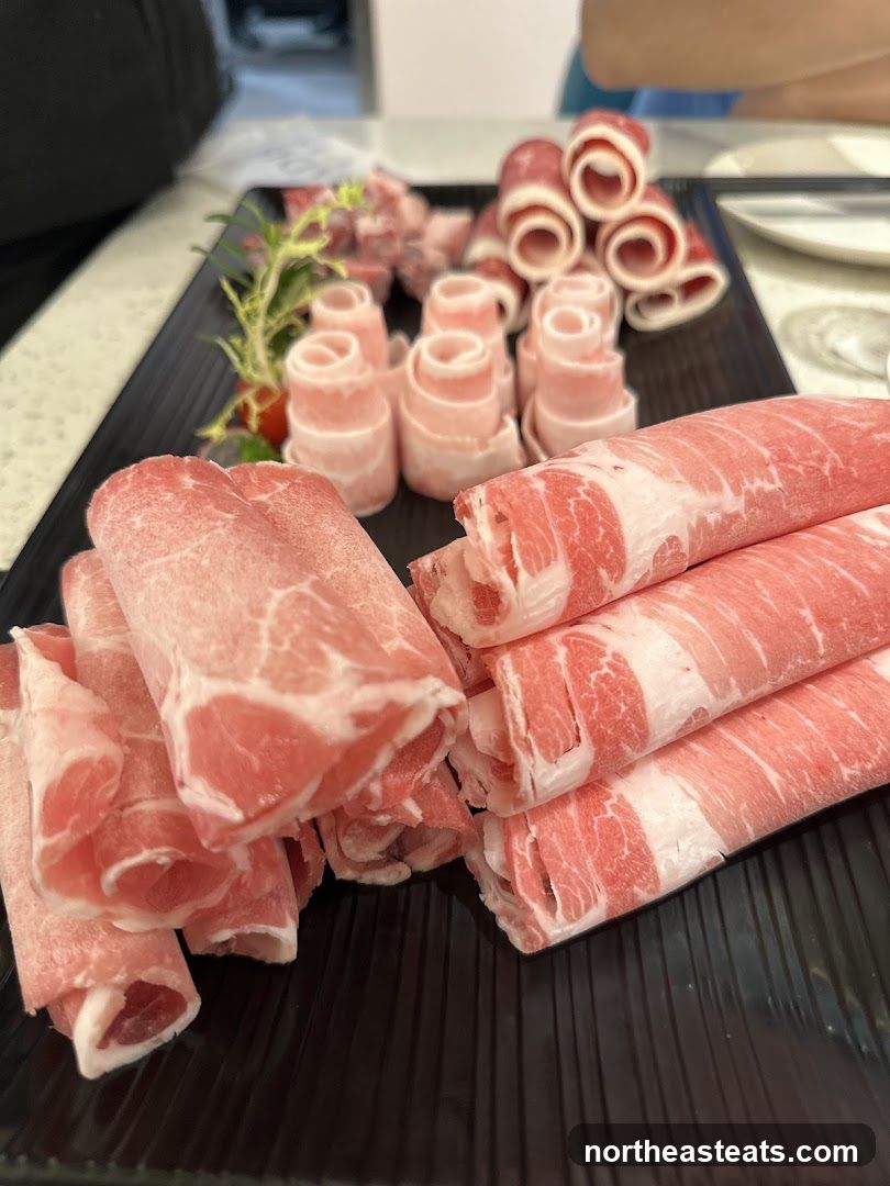 Thinly Sliced Meat Platter