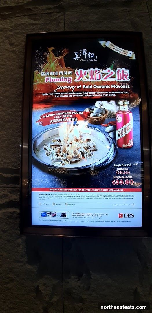 Flaming Journey of Bold Oceanic Flavours Advertisement