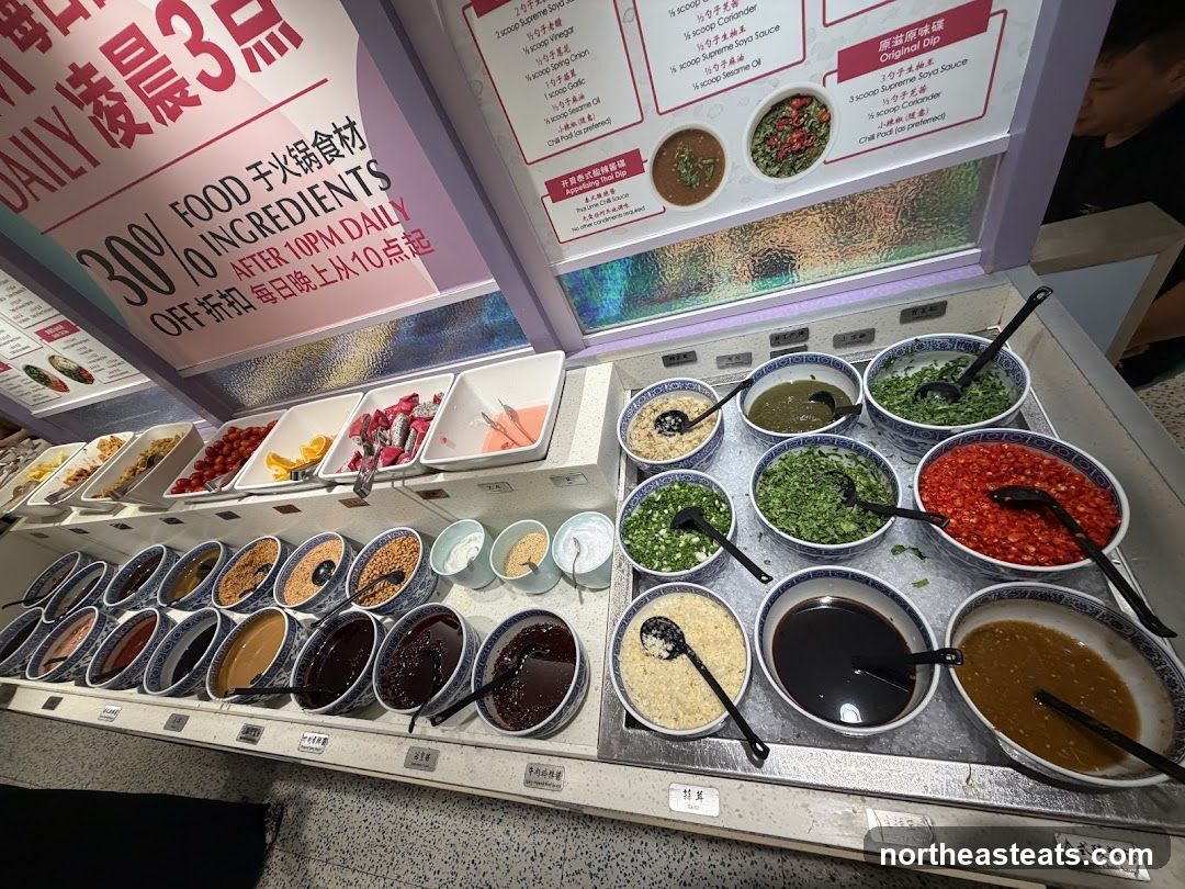 Hot Pot Ingredients Buffet