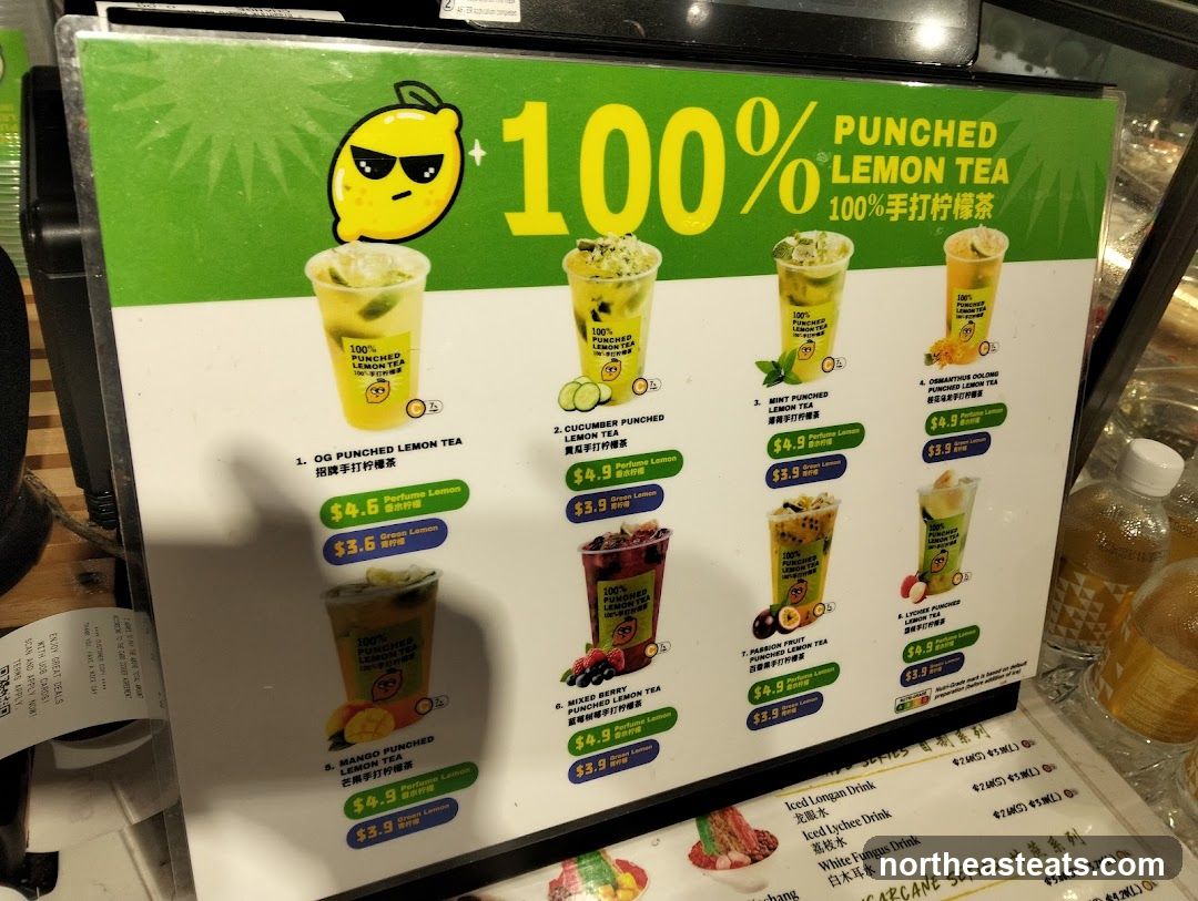 100% Punched Lemon Tea
