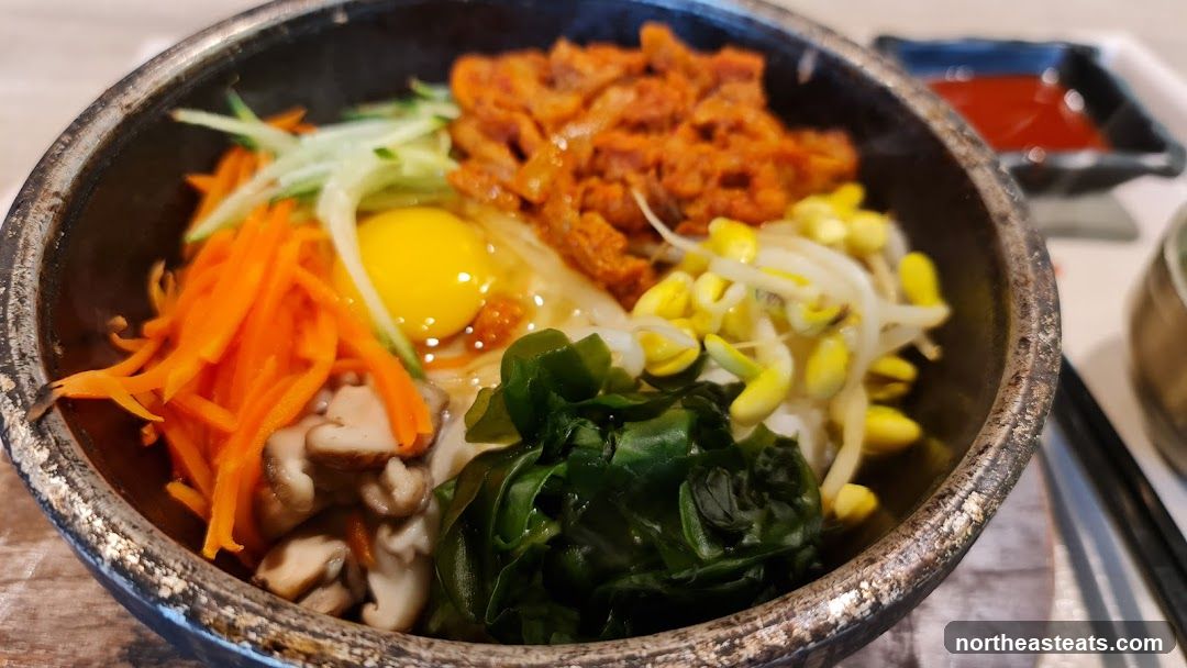Bibimbap in a Stone Bowl