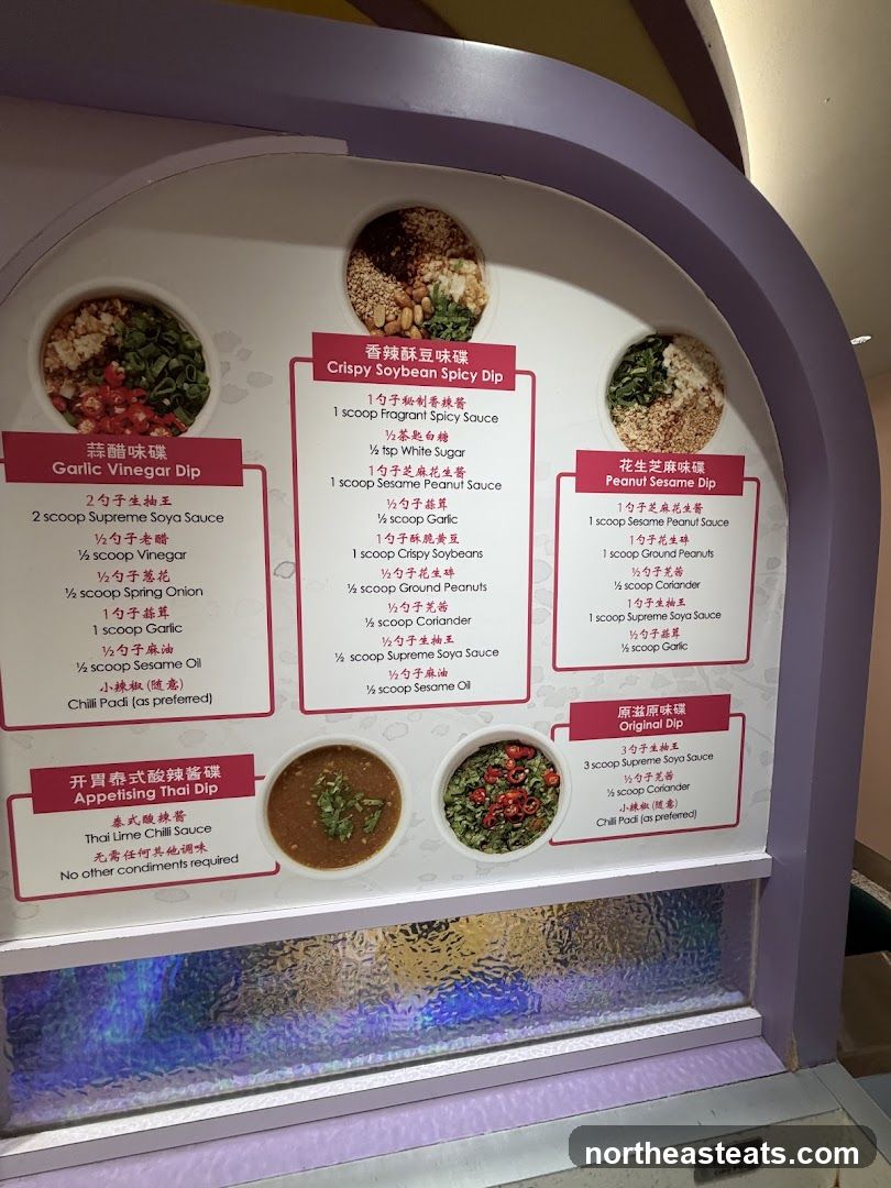 Dips Menu