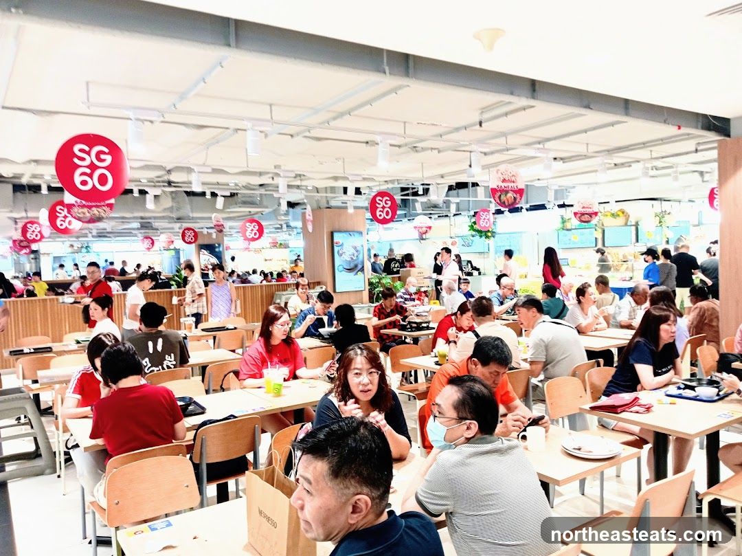 Busy Food Court