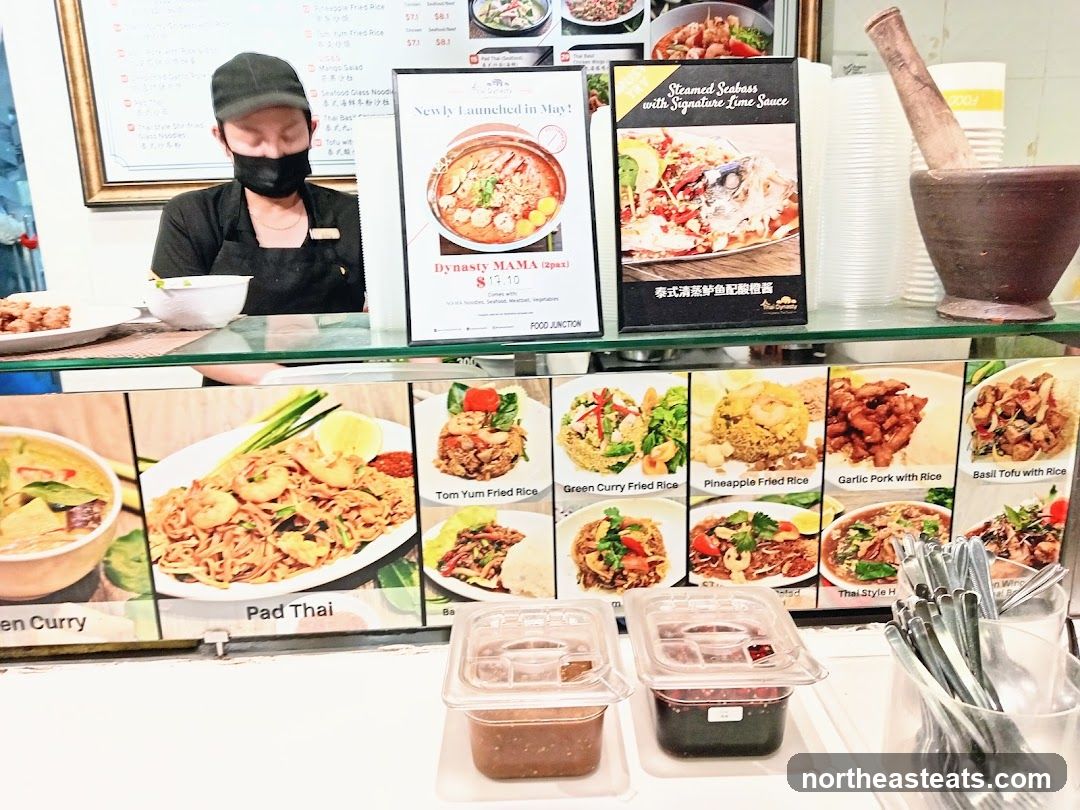 Food Stall Display