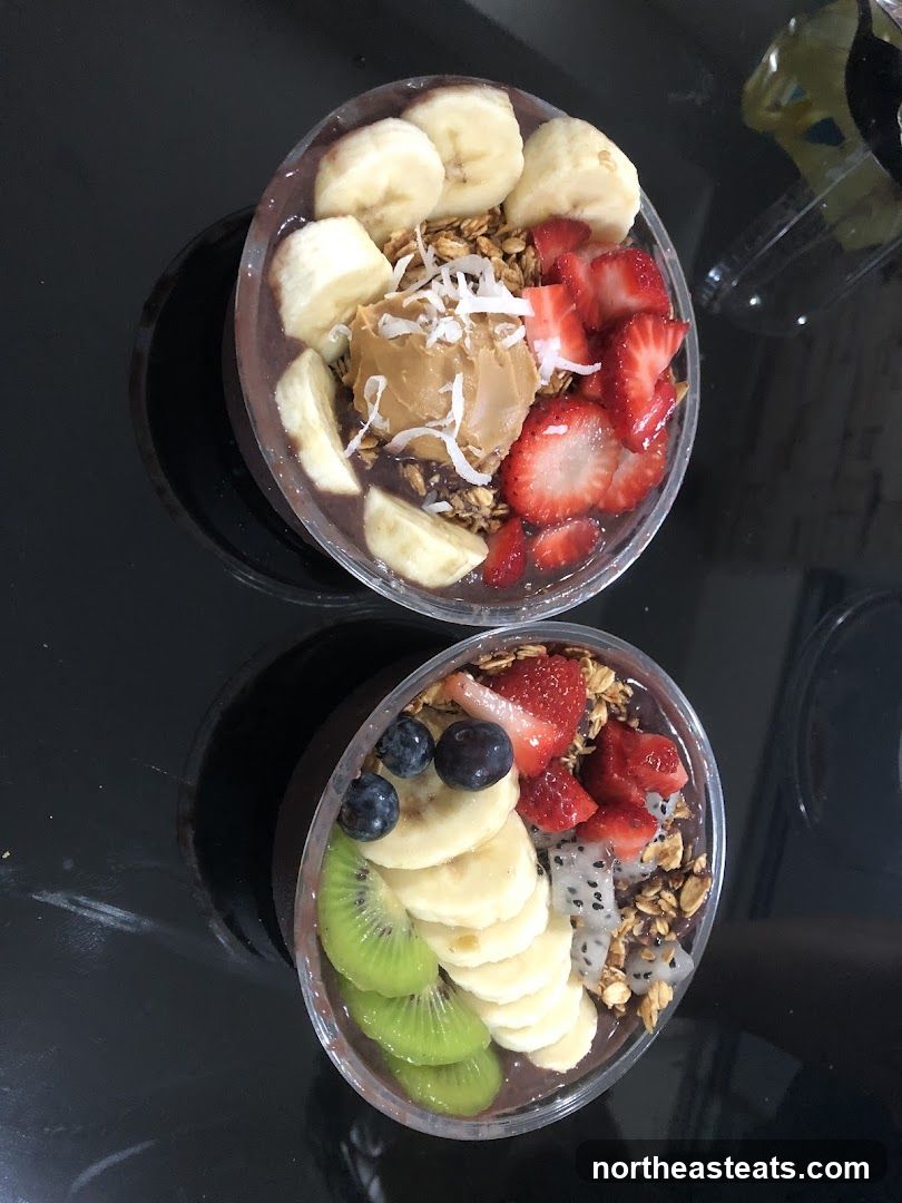 Two Acai Bowls