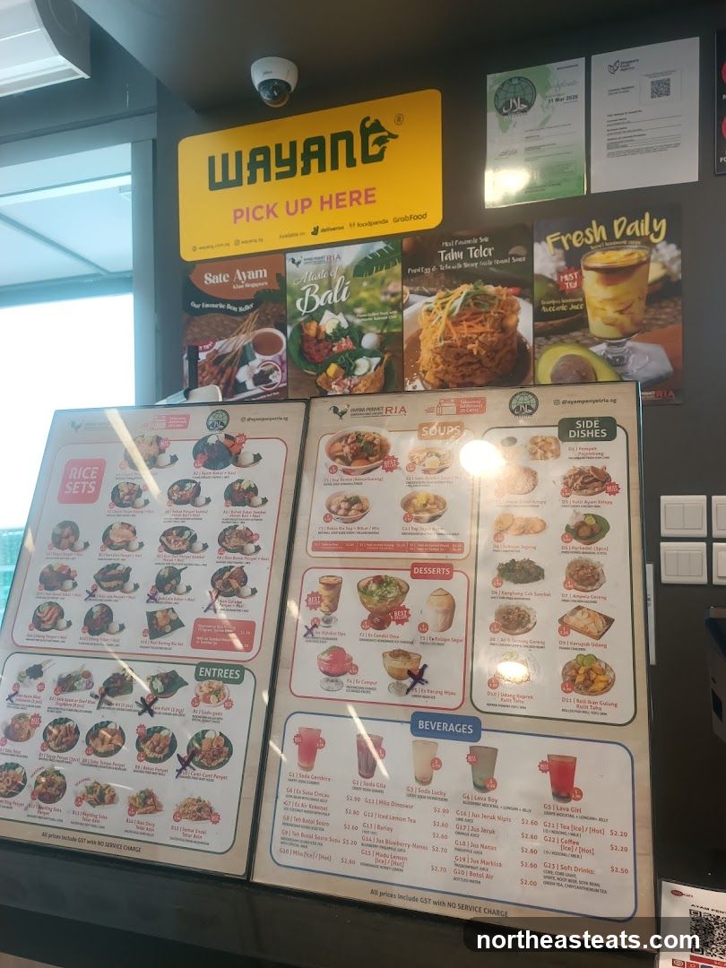 Restaurant Menu