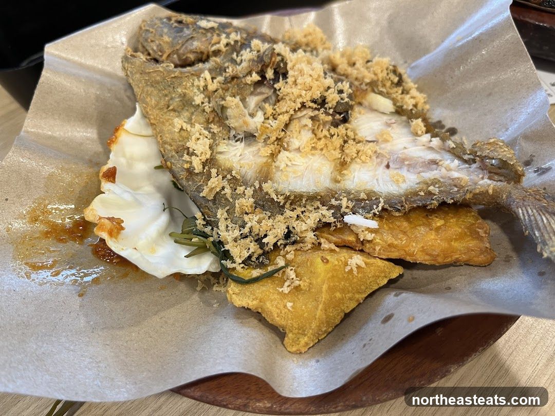 Fried Fish with Toppings