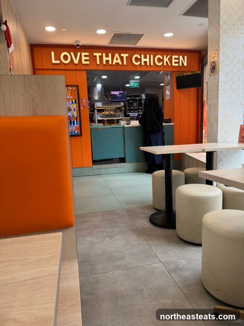 Fast Food Restaurant Counter
