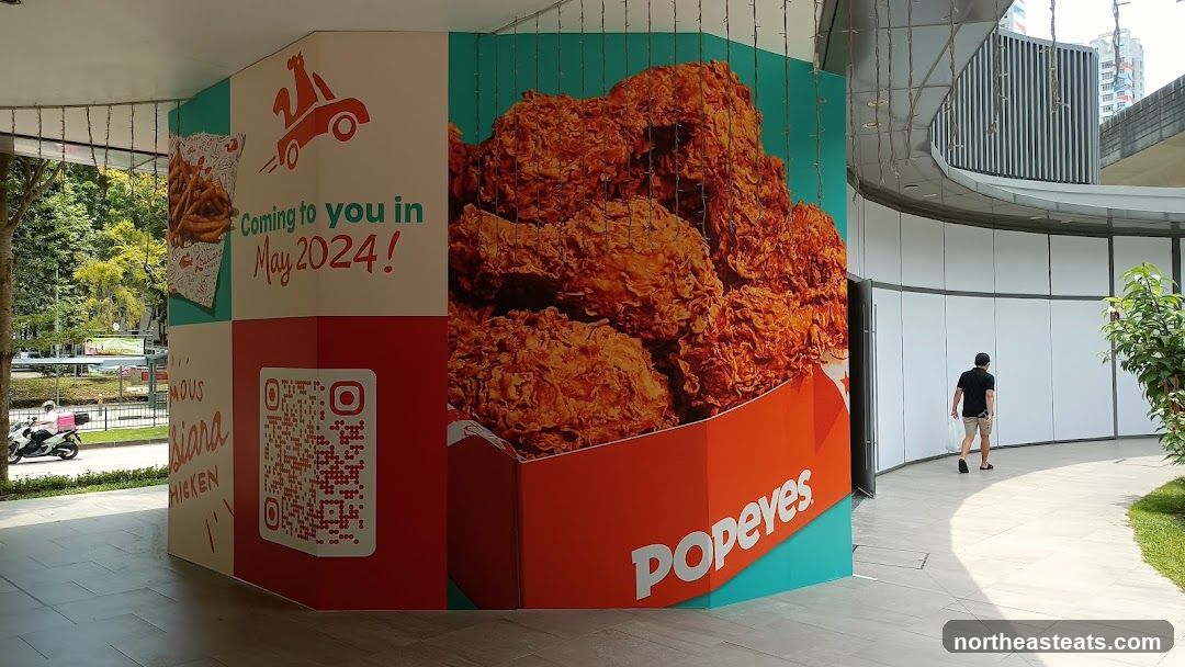 Popeyes Coming Soon Advertisement