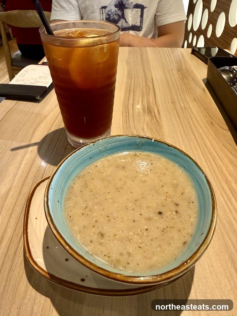 Soup and Iced Tea
