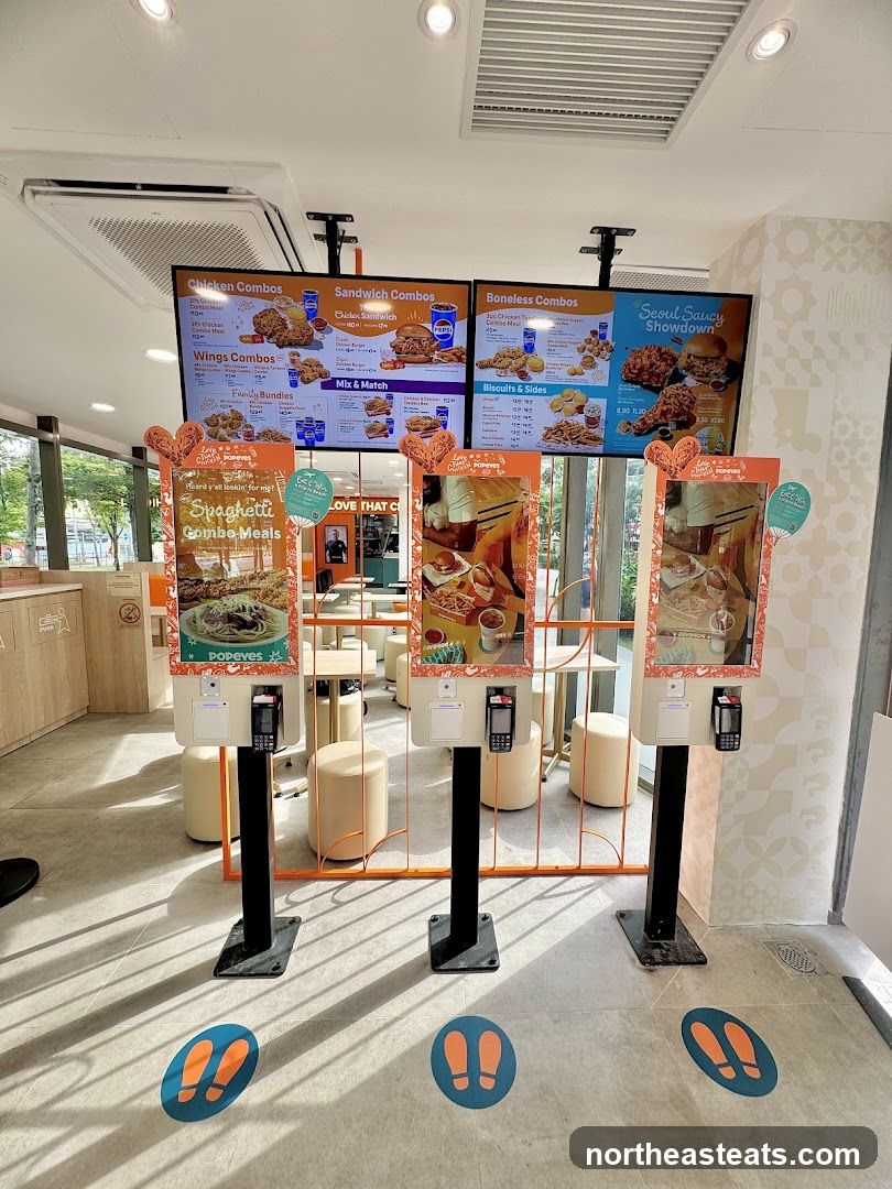 Popeyes Restaurant Interior