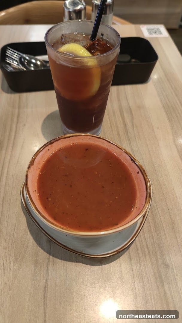 Soup and Iced Tea