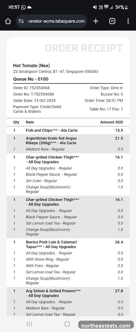 Order Receipt