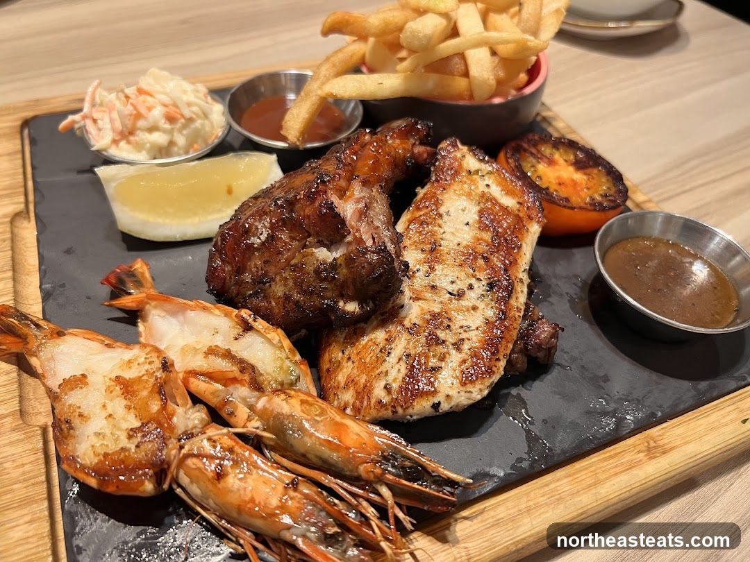 Seafood and Meat Platter