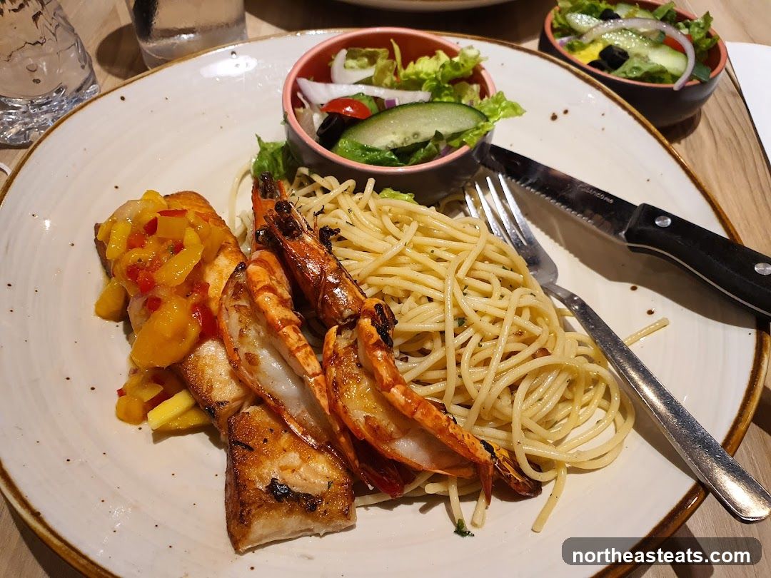 Seafood Pasta Dish