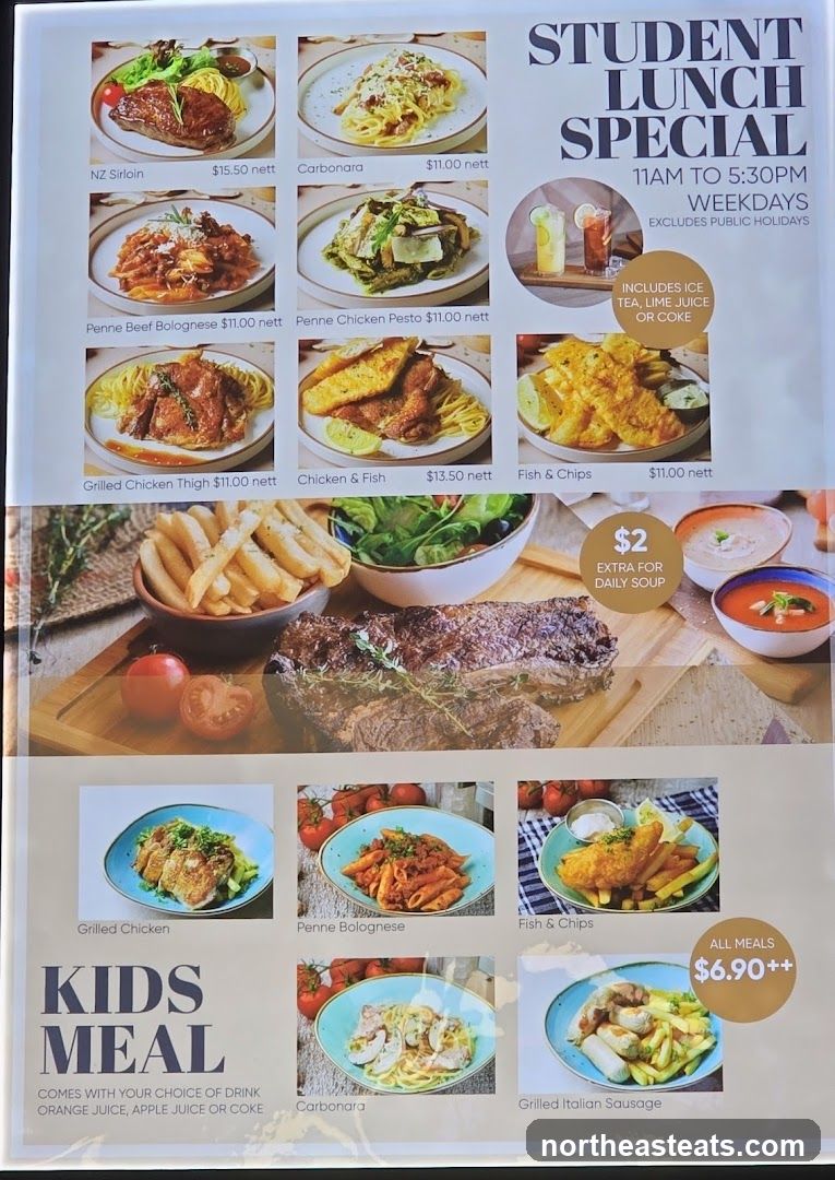 STUDENT LUNCH SPECIAL