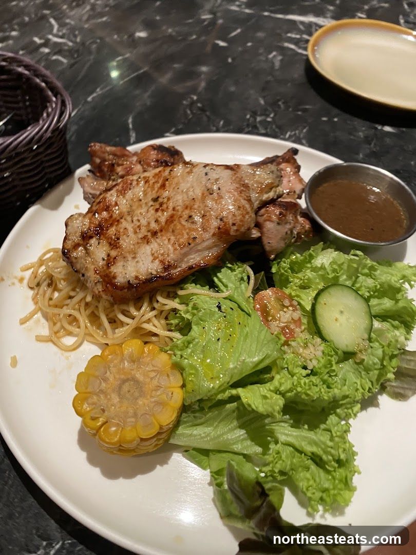 Pork Chop with Sides