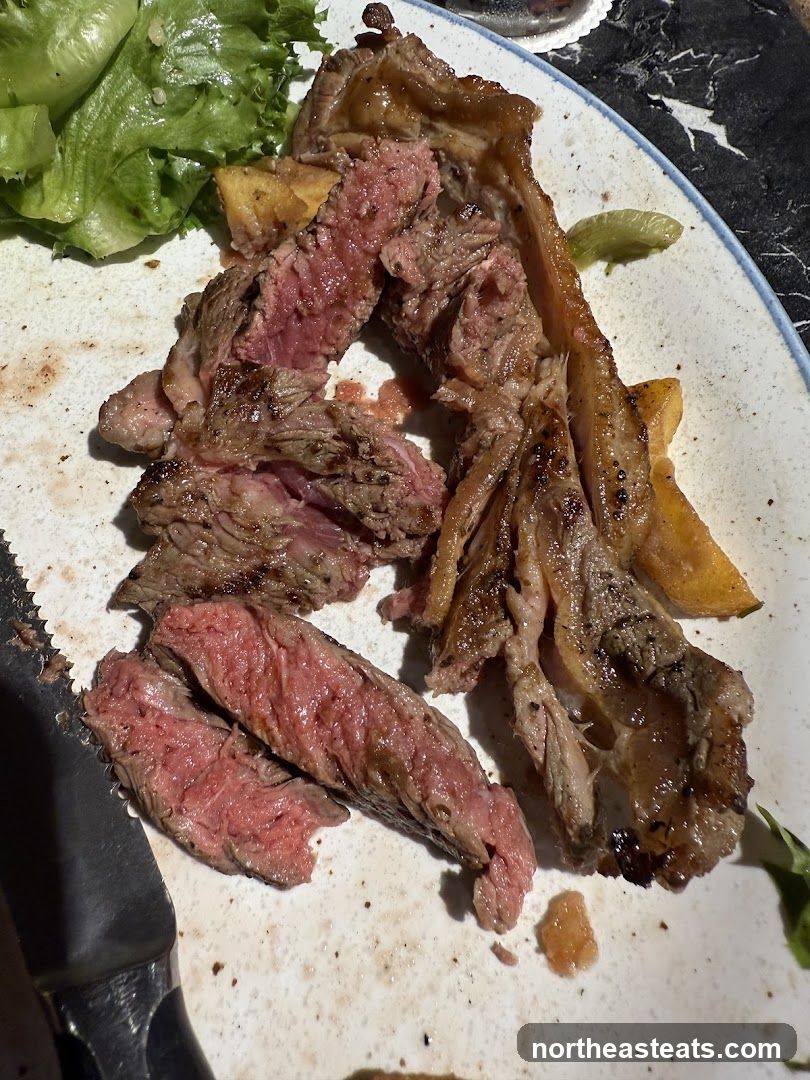 Sliced Steak Dinner