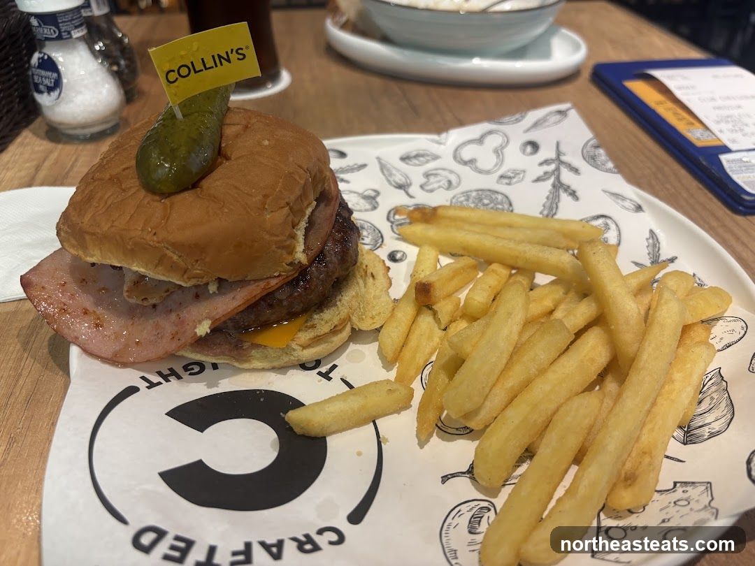 Burger and Fries
