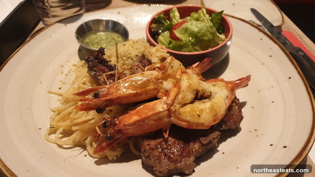 Surf and Turf Pasta