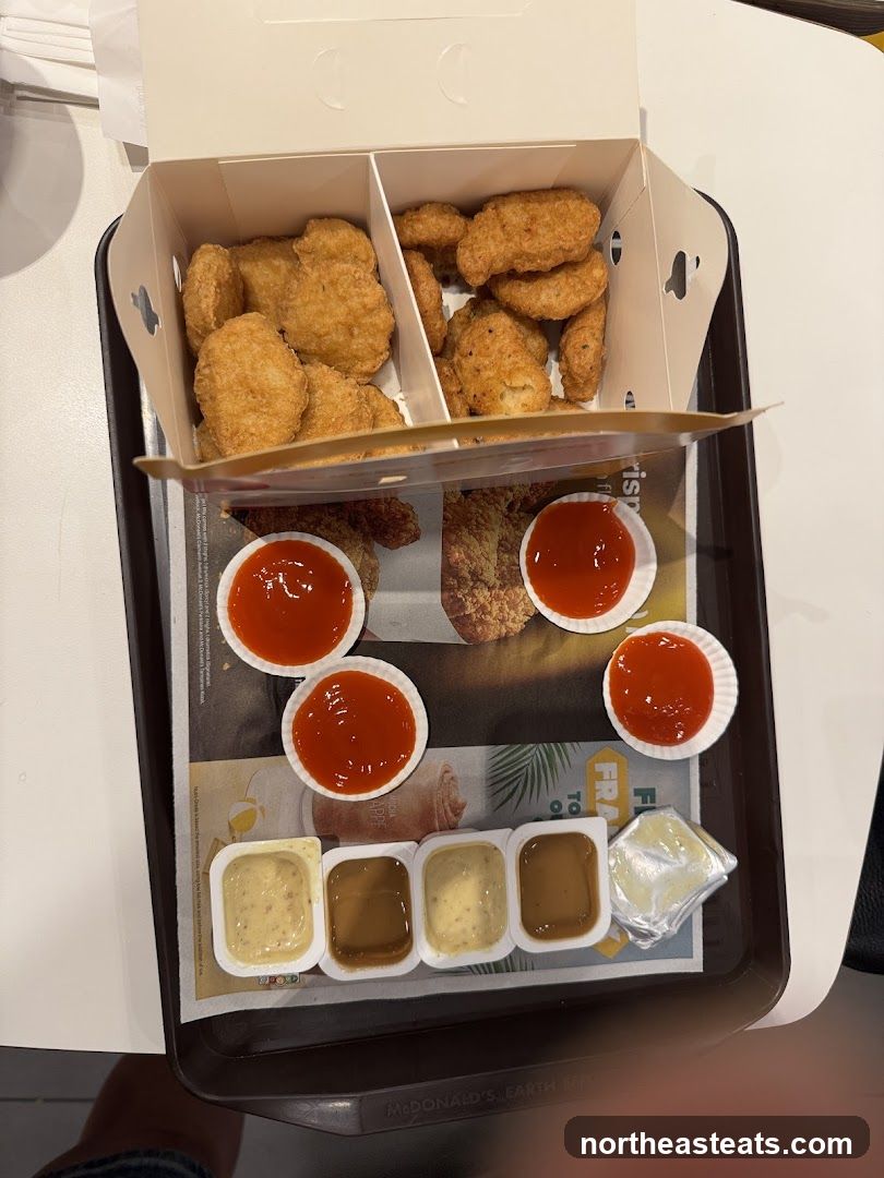 Chicken Nuggets and Dipping Sauces