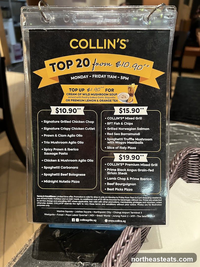 COLLIN'S TOP 20