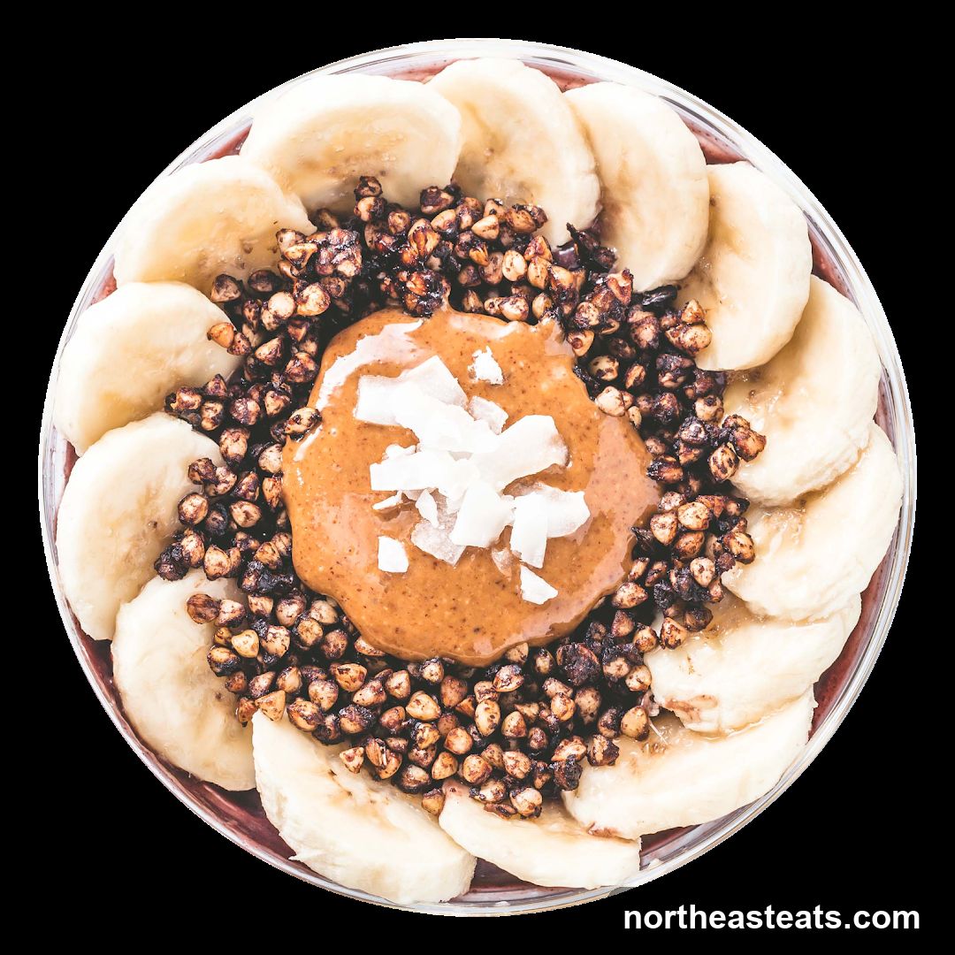Acai Bowl with Banana and Peanut Butter