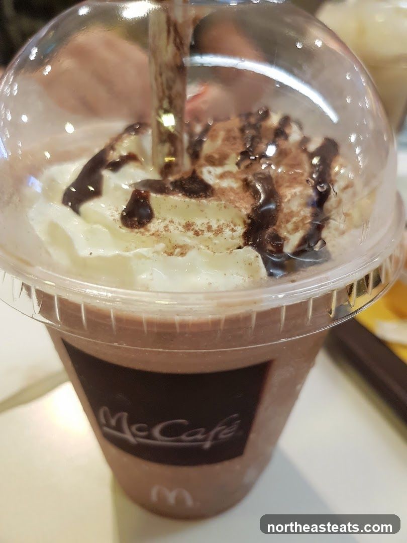 McCafé Chocolate Frappe