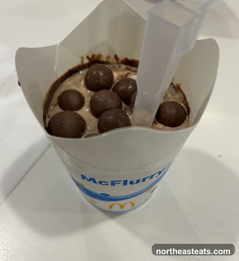 McFlurry with Chocolate Balls