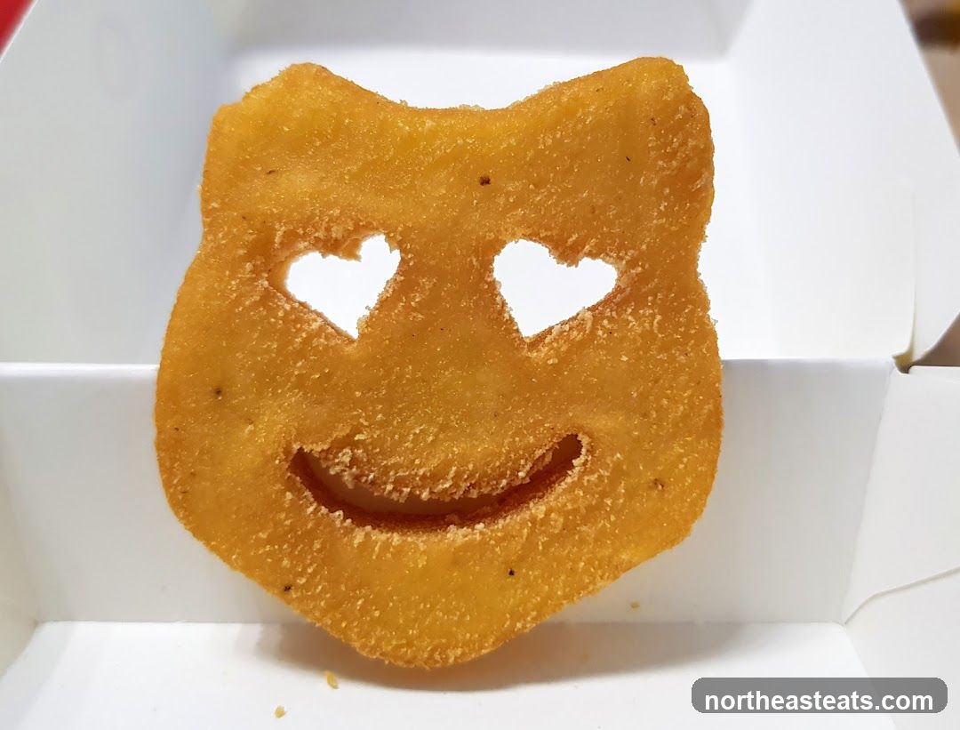 French Fry Shaped Like a Cat Face