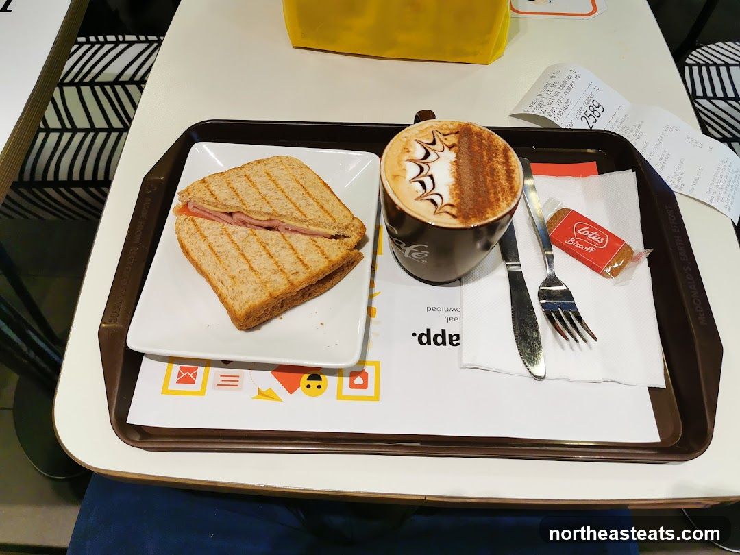 McDonald's Breakfast Tray