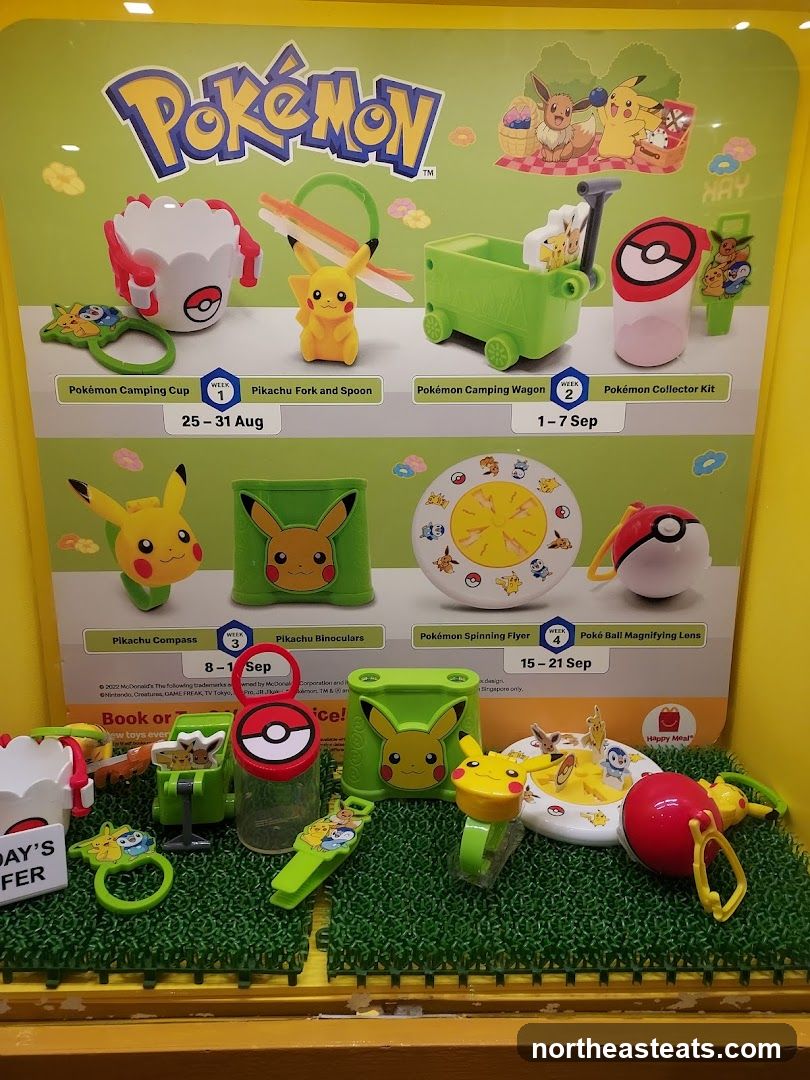 Pokemon Happy Meal Toys