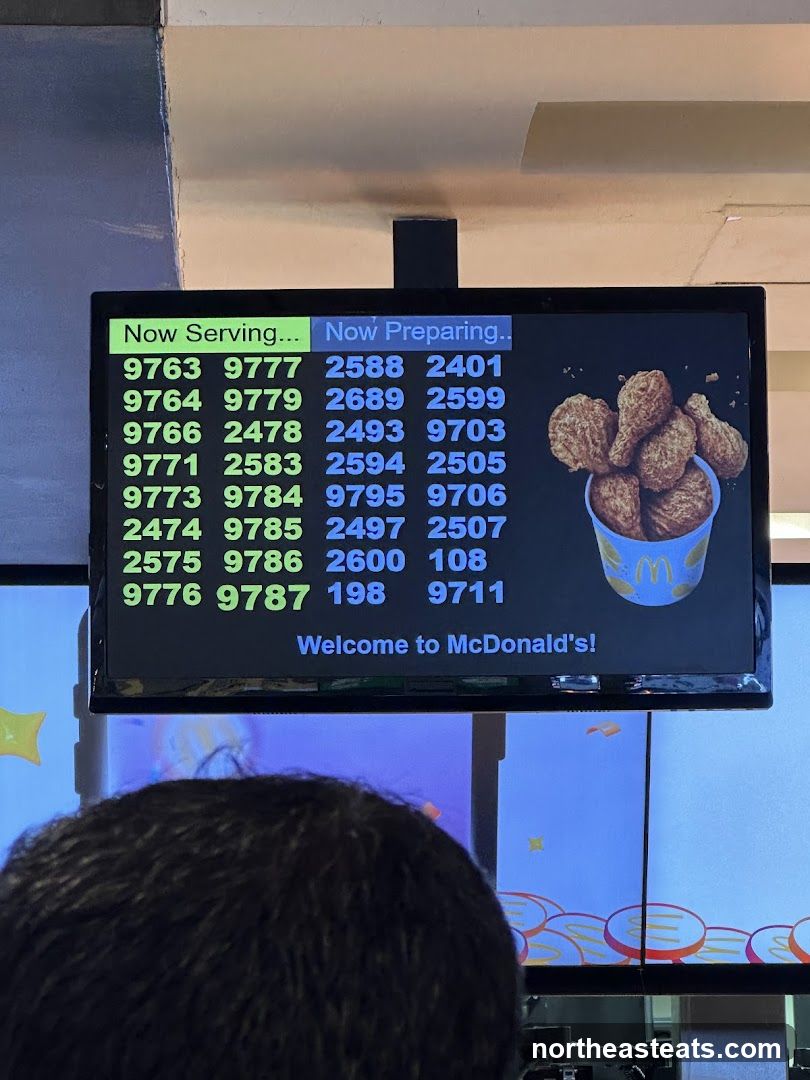 McDonald's Order Display