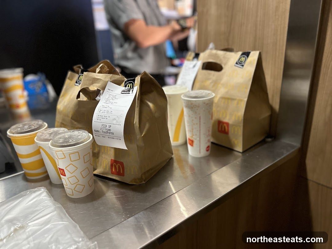 McDonald's Takeout Order